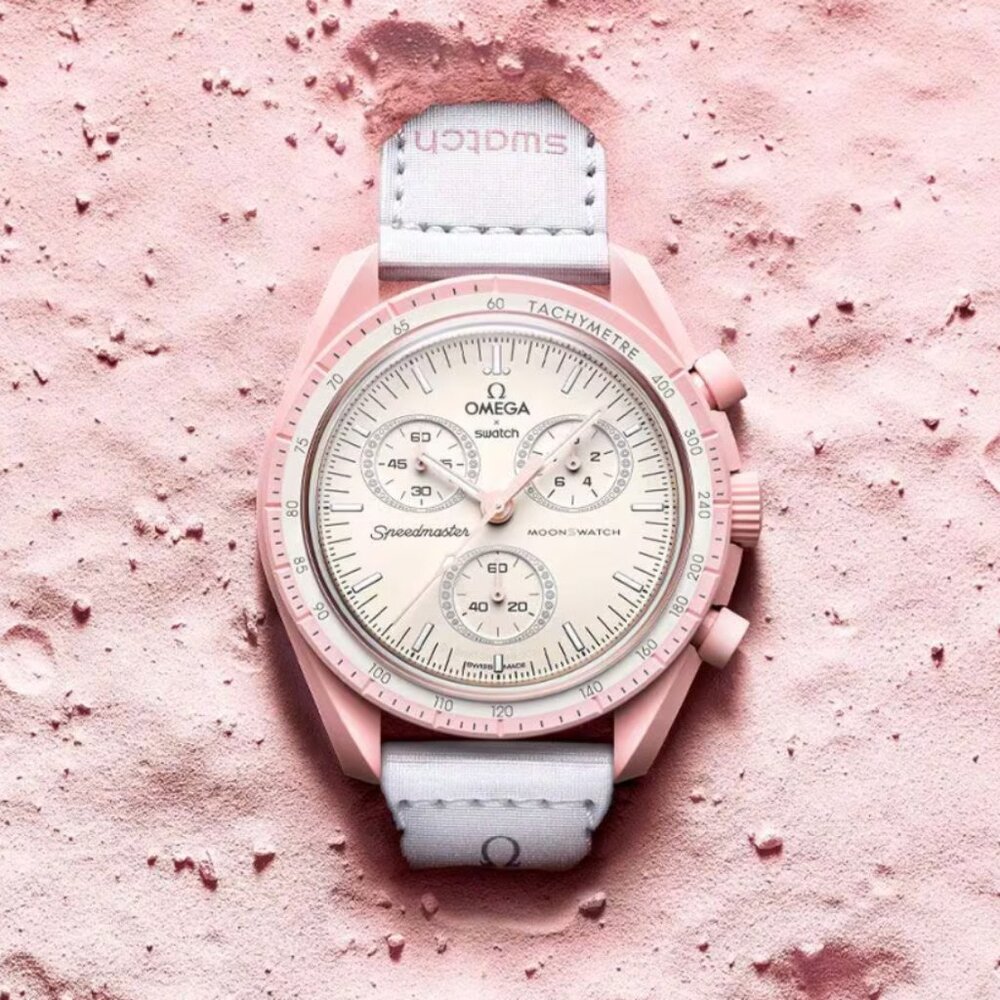 🍪 Swatch x Omega MoonSwatch Mission to Venus | Bioceramic Pink-Mauve
